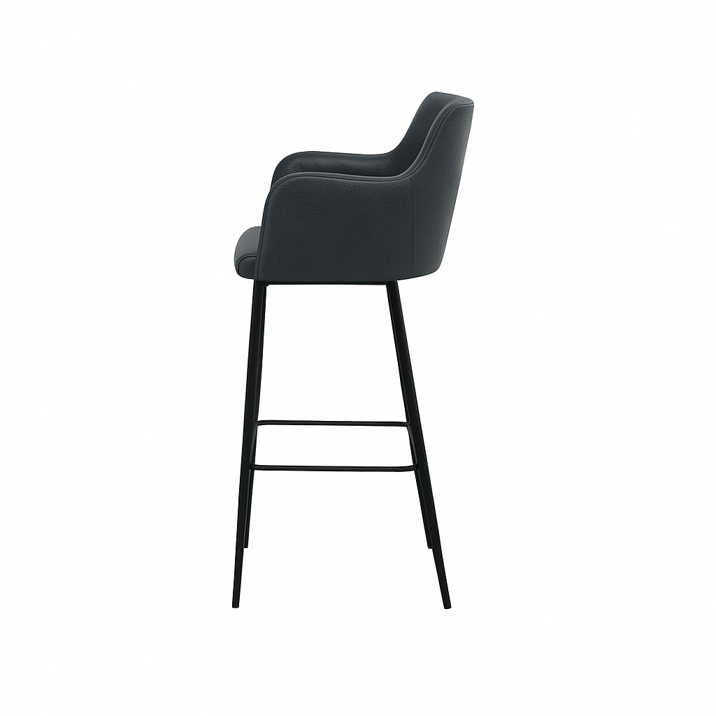 Scaun bar piele BEJ | model SINDY