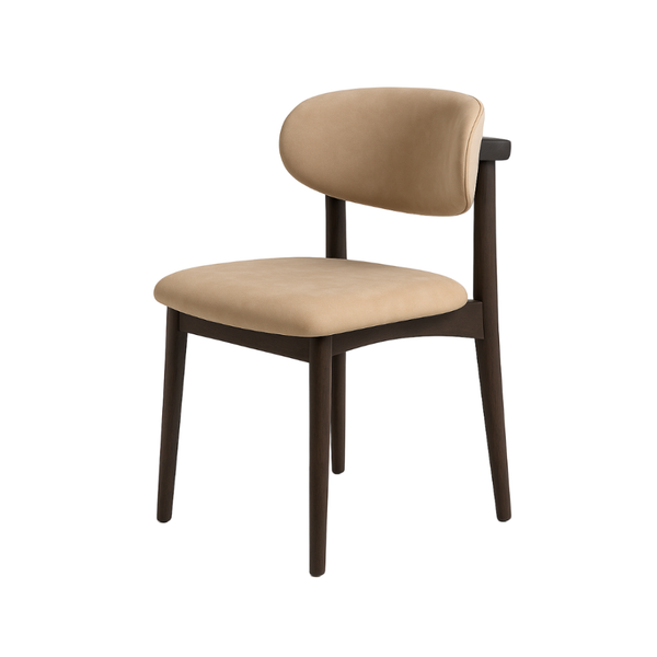 Scaun tapitat piele naturala | model TINA