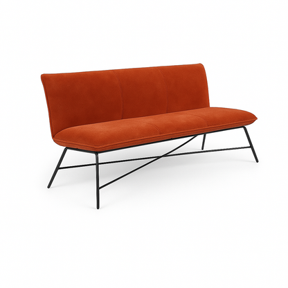 Bancheta catifea NEAGRA | model FLIP