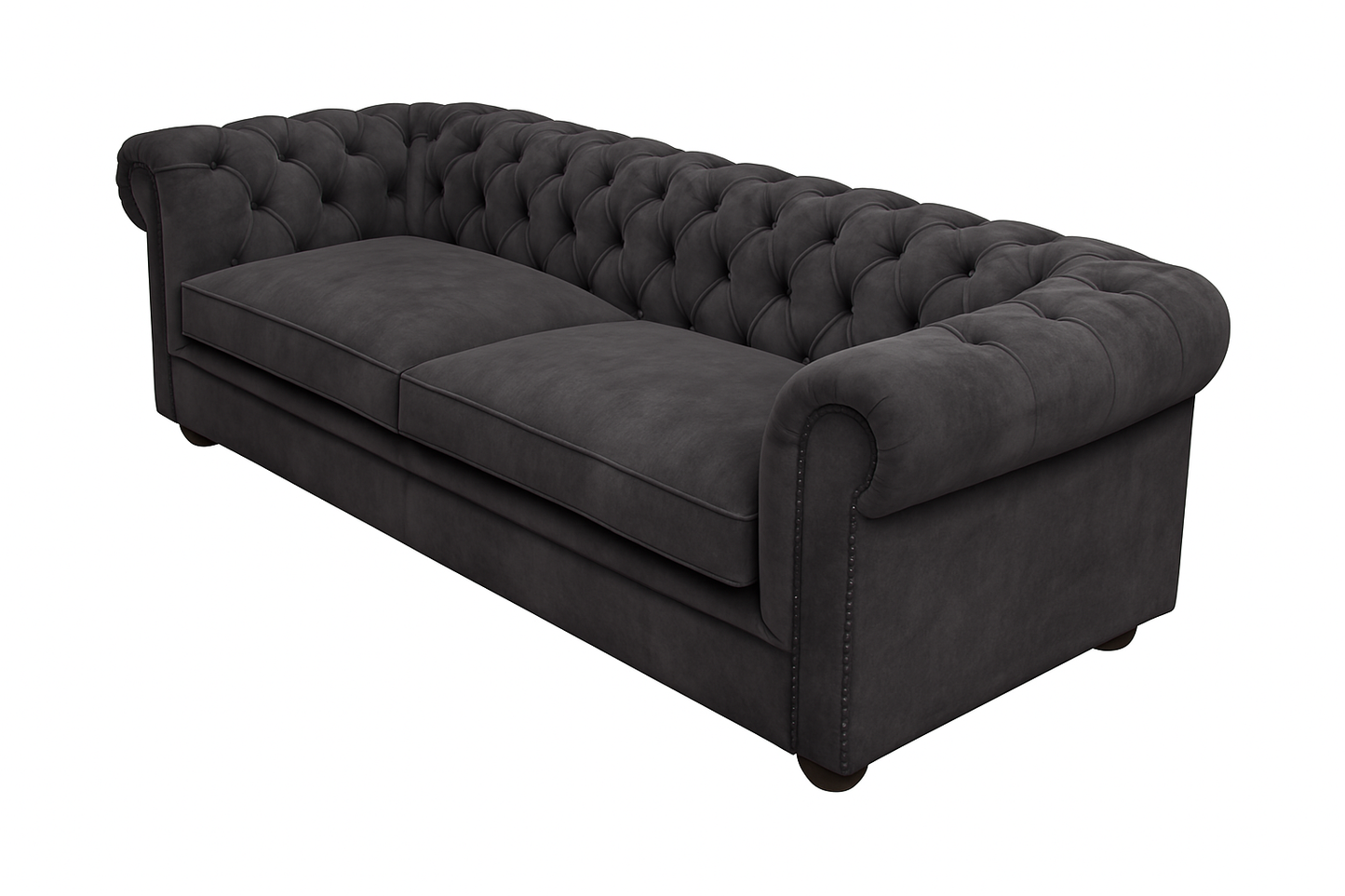 Canapea chesterfield GYMA catifea GRI