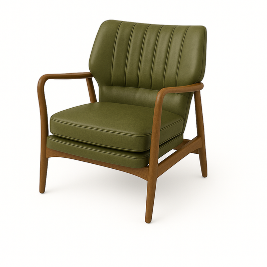 Fotoliu piele VERDE | model VIA