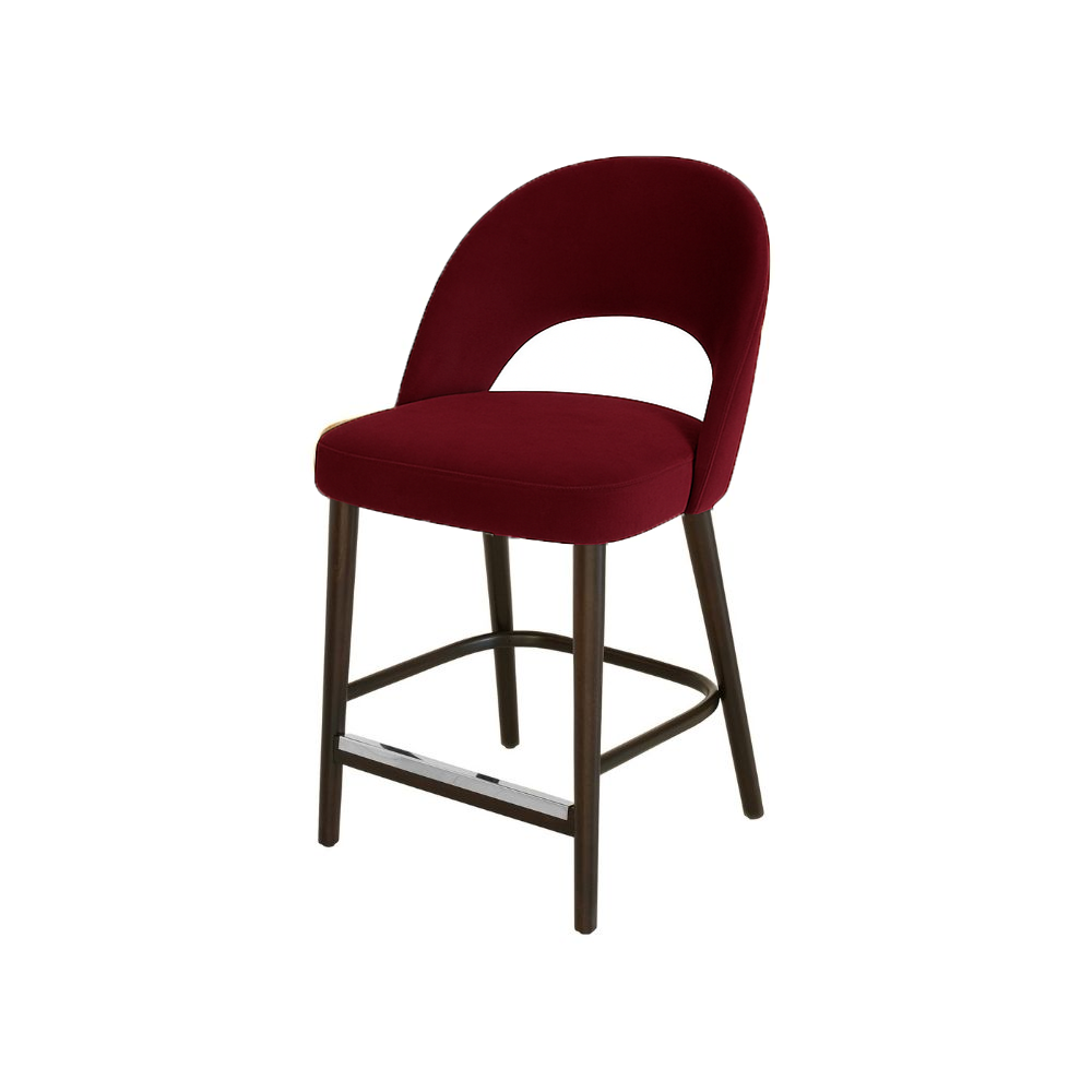 Scaun bar catifea ROZ | model EXPRES