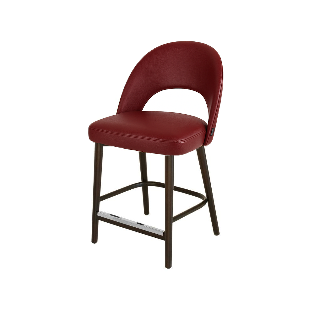 Scaun bar piele VERDE | model EXPRES