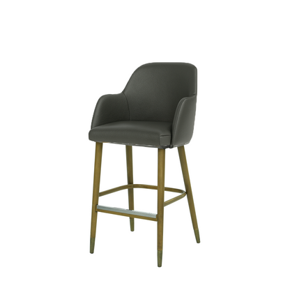 Scaun bar piele ALBASTRA | model PINO