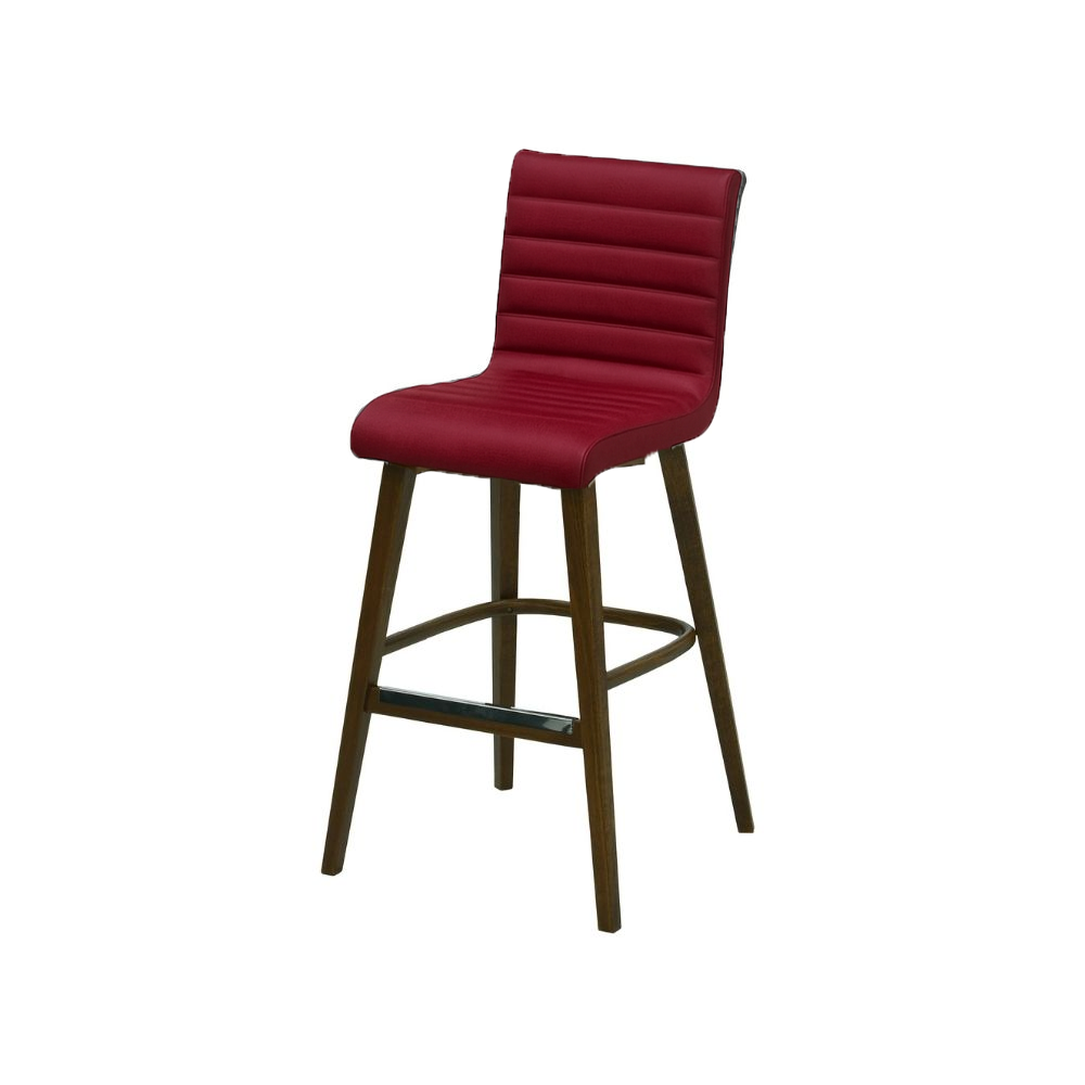 Scaun bar piele naturala VERDE | model RIGA