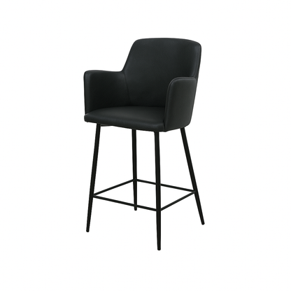 Scaun bar piele VERDE | model SIGMA