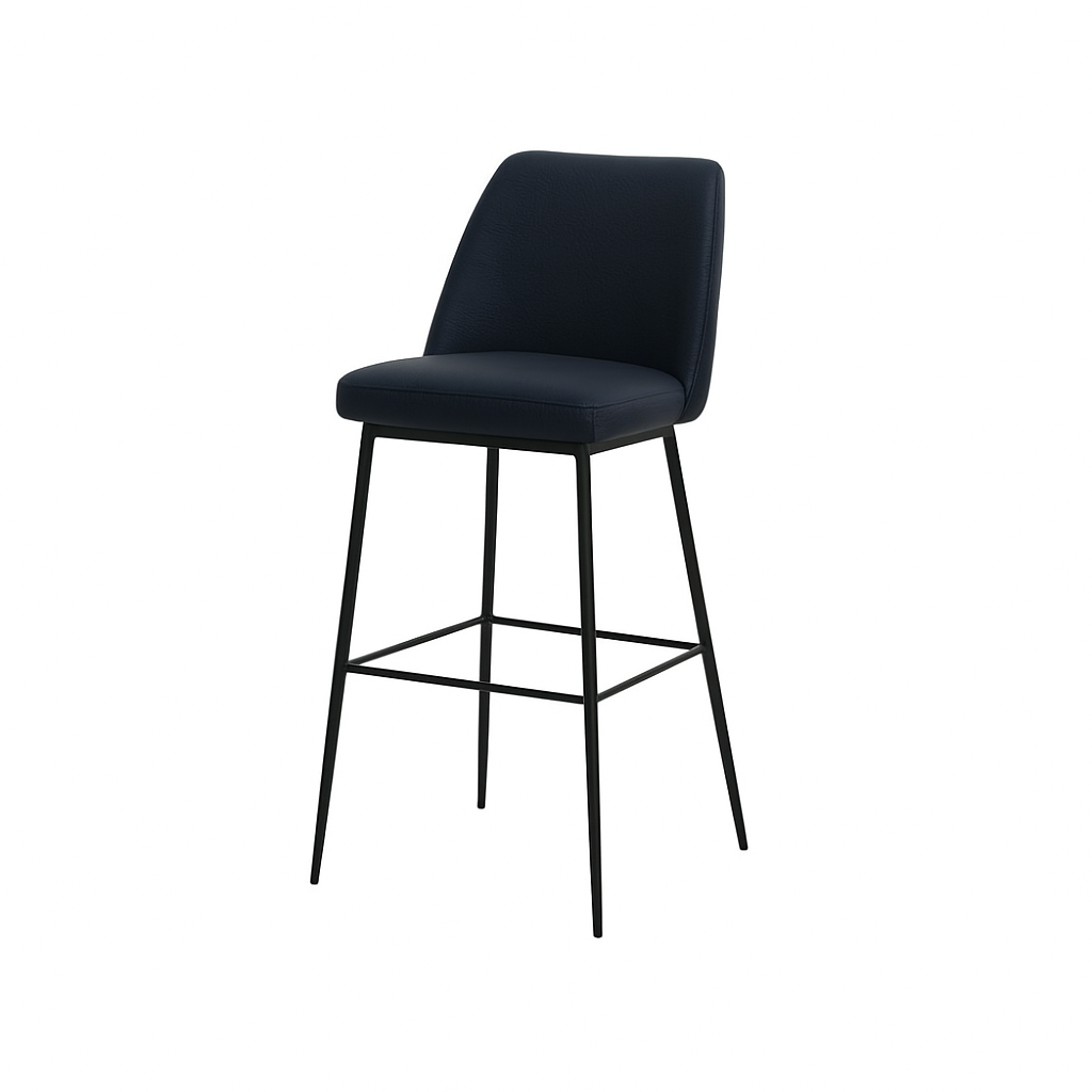 Scaun bar piele ALBA | model SOLO