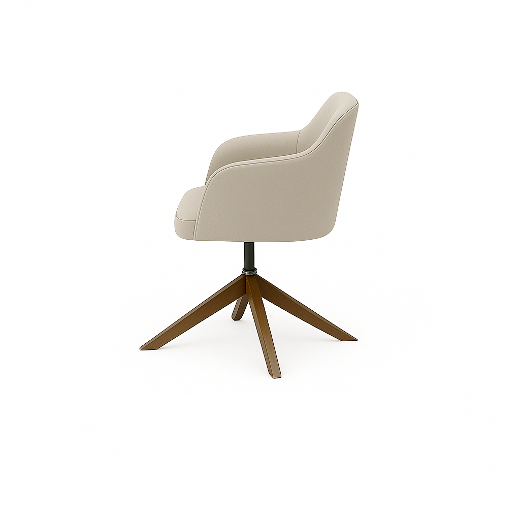 Scaun catifea ALBASTRA | model ROBI