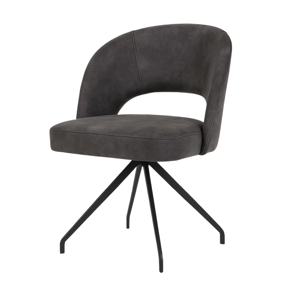 Scaun catifea BEJ | model ZANCA