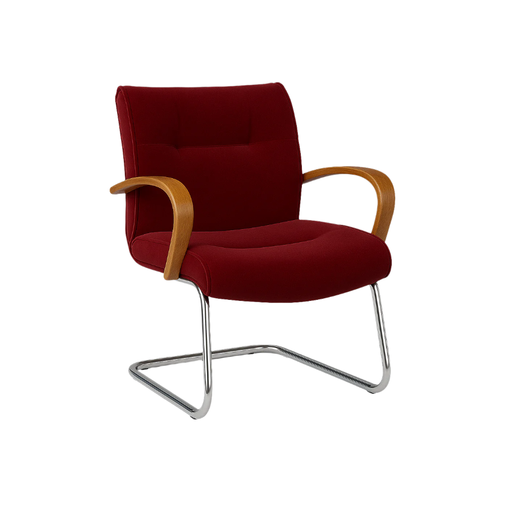 Scaun birou catifea BORDO | model BIG STAR V