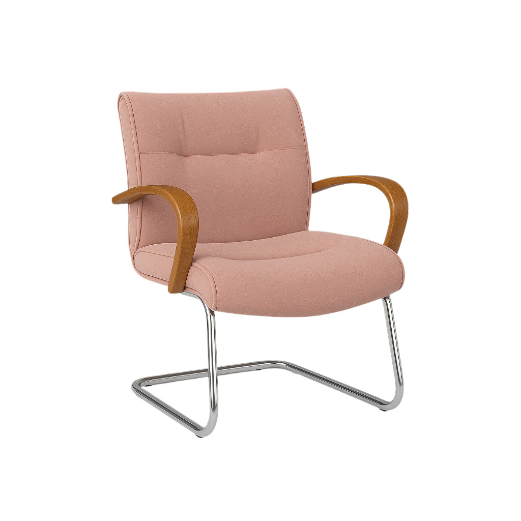 Scaun birou catifea ROZ | model BIG STAR V