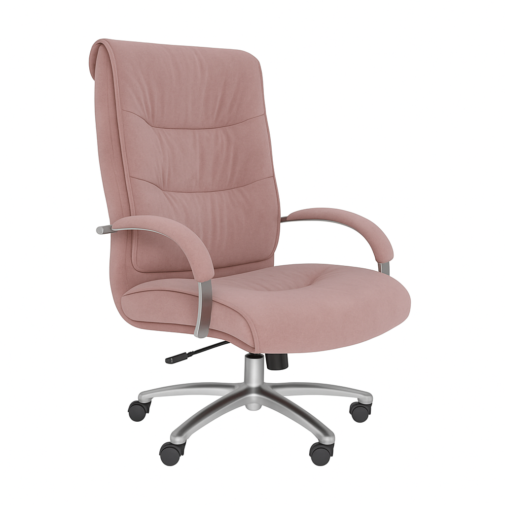 Scaun birou catifea ROZ | model BIG STAR P