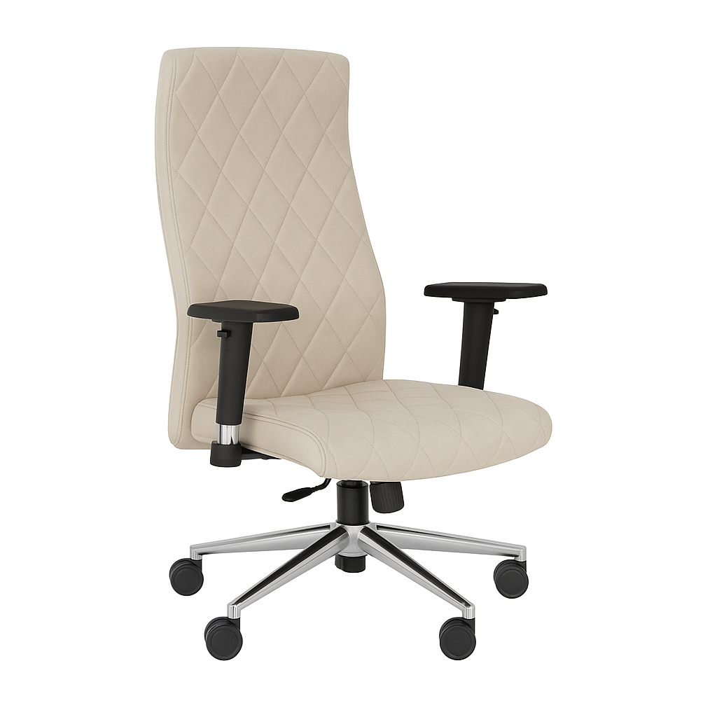 Scaun birou catifea BEJ | model MAGIC P