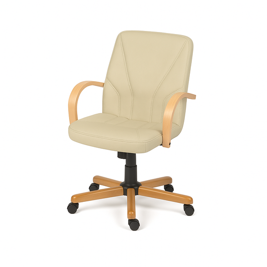 Scaun ergonomic piele BEJ | model BETA O