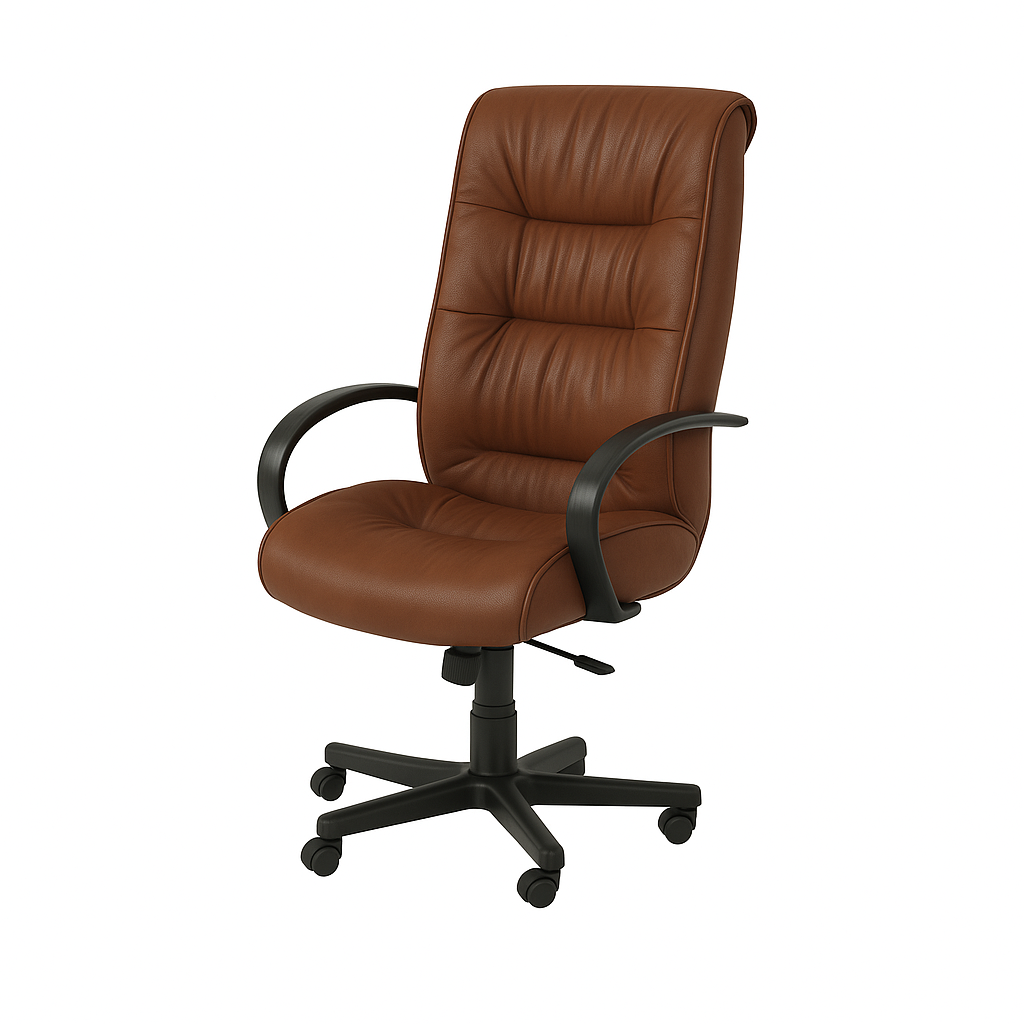Scaun birou ergonomic piele MARO | model BIG STAR P
