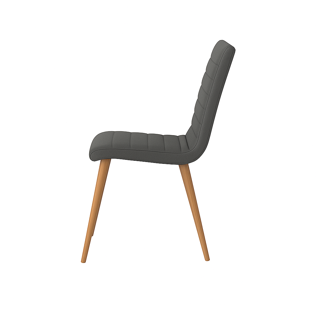 Scaun piele BEJ | model RIGA