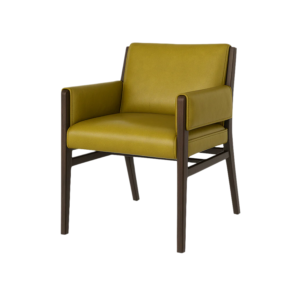 Scaun piele GALBENA | model CELIO
