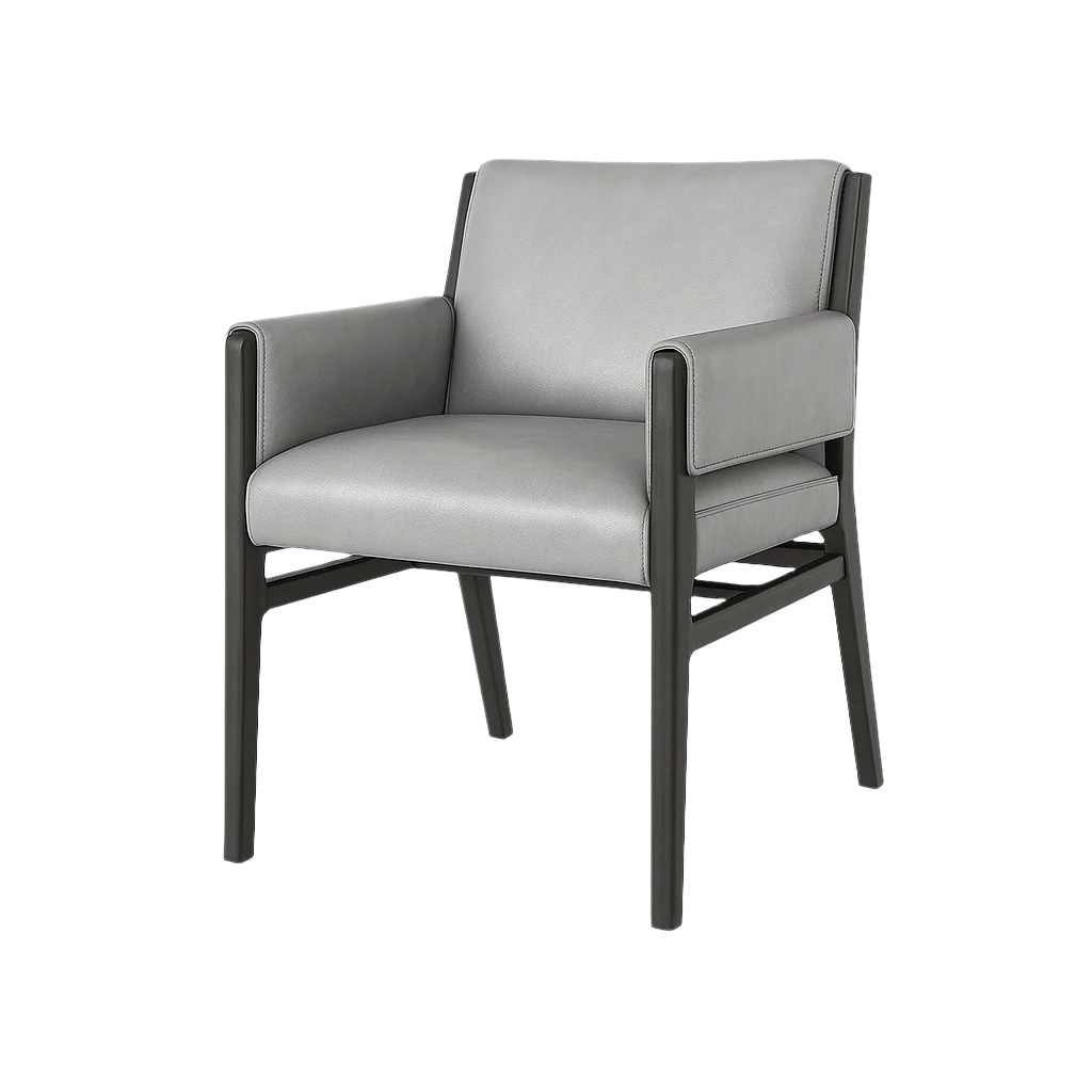 Scaun piele GRI | model CELIO