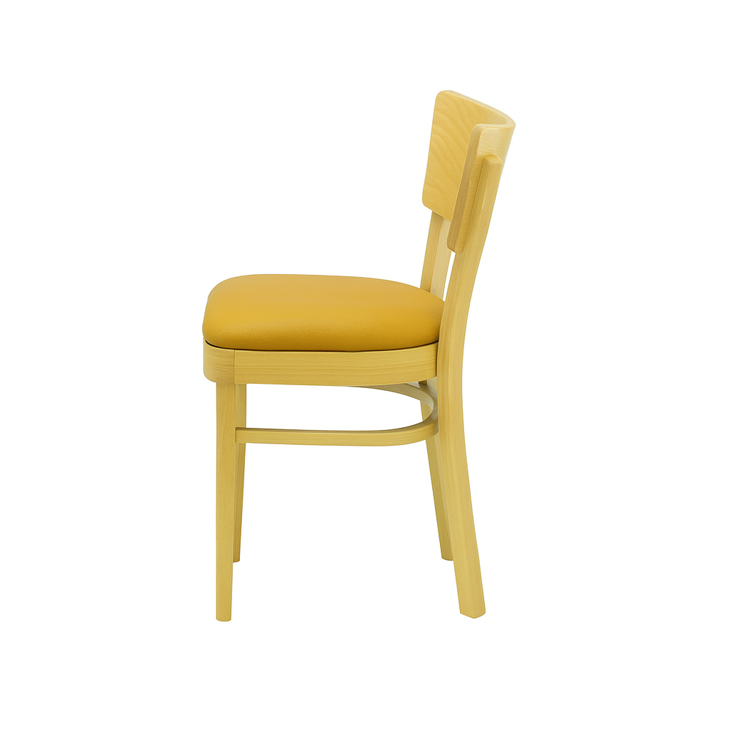 Scaun piele BEJ | model DESA