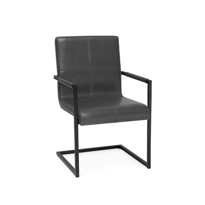 Scaun piele GRI model INDU QUADRANT