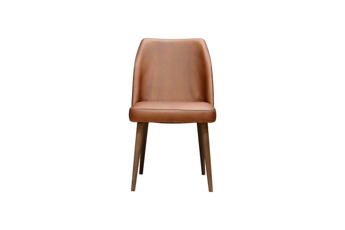 Scaun dining piele naturala | model BABAS