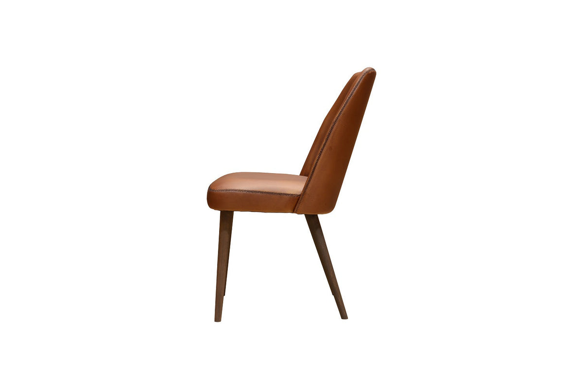 Scaun dining piele naturala | model BABAS